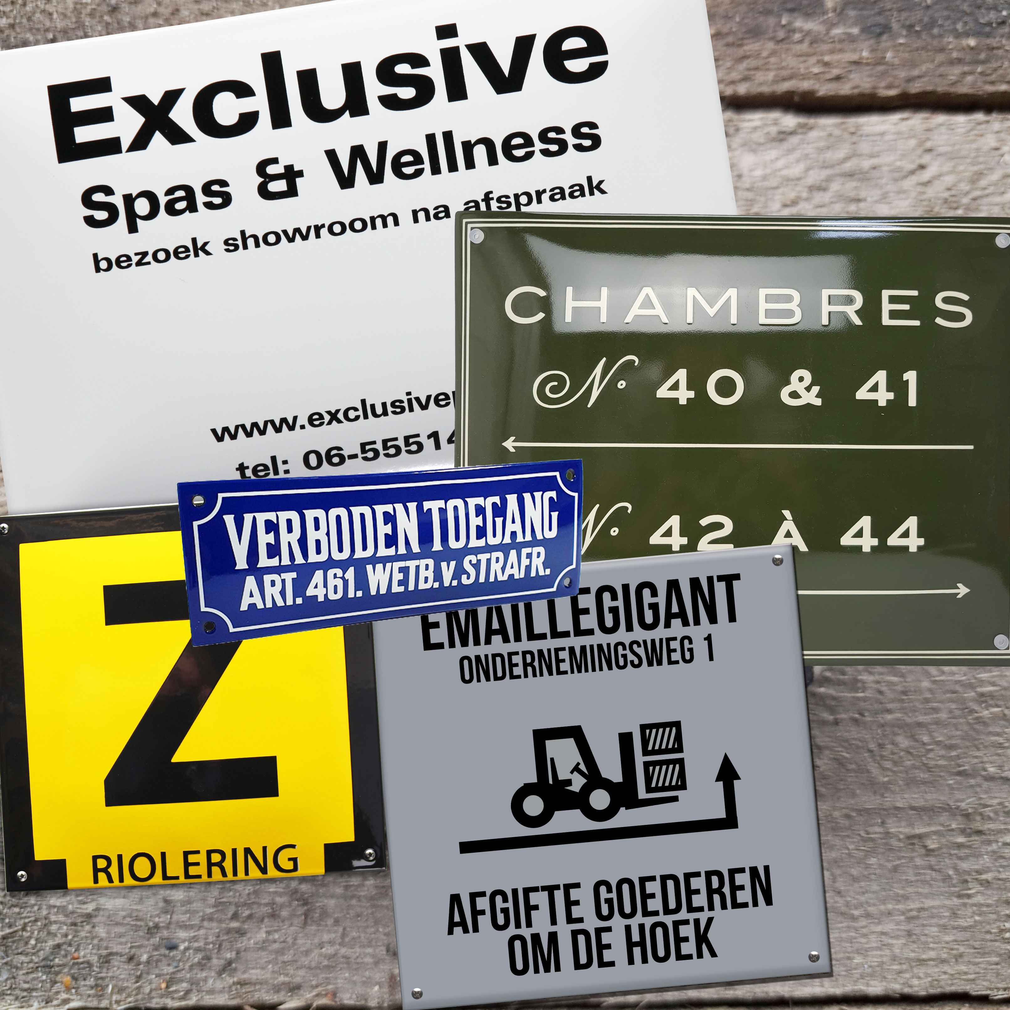 Plaque émaillée Ovale - Textes Variés, émail Garanti, Fabriqué En France | Pour WC, Cave, Atelier