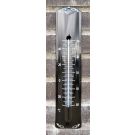 Thermomètre déco noir