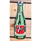 Panneau publicitaire émaillé pour bouteille 7UP