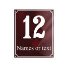 Combination number with name