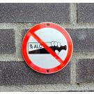 signe d'interdiction d'alcool
