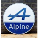 Alpine signe de l'émail