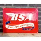 BSA motor cycles rouge