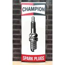 Plaque émaillée Champion spark plugs