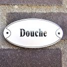 Douche Ovale émail