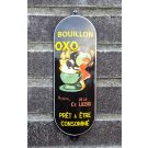 plaque émaillée de propreté Bouillon OXO