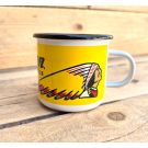Indian tasse en émail
