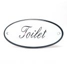 Toilet Ovale émail