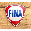 FINA Plaque Émaillée Publicitaire