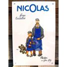 Plaque émaillée Nicolas Netar et Glou-Glou
