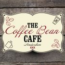 Forme nostalgique du logo de l'entreprise en émail