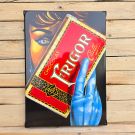 Plaque émaillée Frigor Chocolat