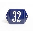 Modèle de numéro de maison à oreille basique