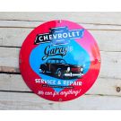 Chevrolet garage Plaque émaillée