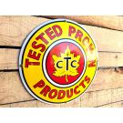 Canadian Tire Corporation plaque émaillée vintage