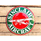Sinclair Aircraft - Plaque Émaillé