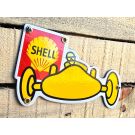 Shell formula 1 race driver plaque emaillee