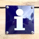 Icône d'informations sur l'émail