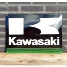 Kawasaki plaque émaillée