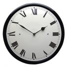 Noir bord nombres romains