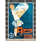 Marva plaque émaillé