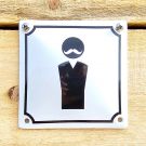 Plaque email Homme