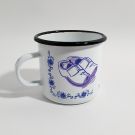 Tasse émail Delftware