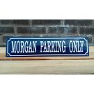Morgan parking only