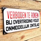 Verboden te roken OOR