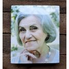 Photo émaillée pour un mémorial