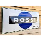 Plaque émaillée Rossi Apéritif