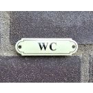 WC Émaillée Classique avec Nom Times