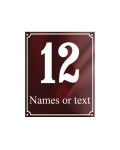 Combination number with name