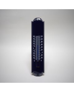 Bleu avec la blanc déco