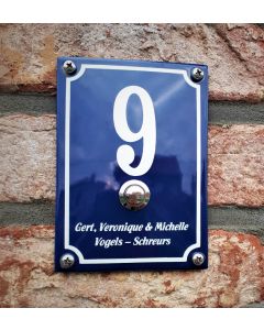 Numéro avec nom et sonnette