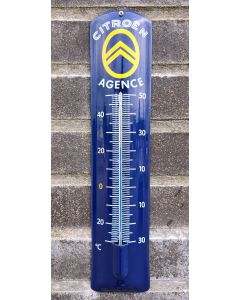  Thermomètre émaillé Citroën Agence