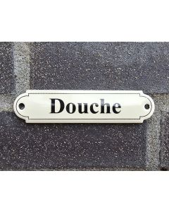Douche Émaillée Classique avec Nom Times