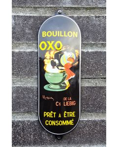 plaque émaillée de propreté Bouillon OXO