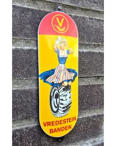 plaque émaillée de propreté Vredestein Banden