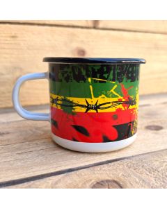 Reggae Tasse émail