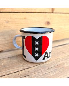 Tasse émail I XXX Amsterdam