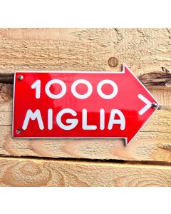 Plaque Émaillée 1000 Miglia