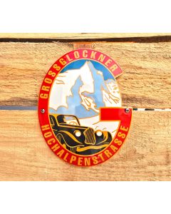 plaque émaillée Großglockner Hochalpenstraße
