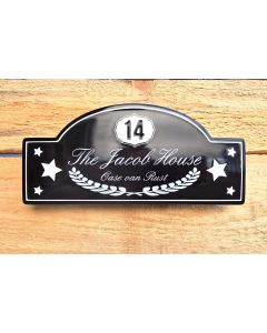 Bouclier de rallye en émail de qualité supérieure