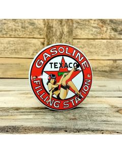 Texaco Gasoline Filling Station