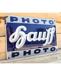 Hauff photo émail