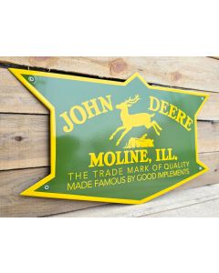 Plaque vintage John Deere
