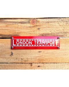 London transport rouge