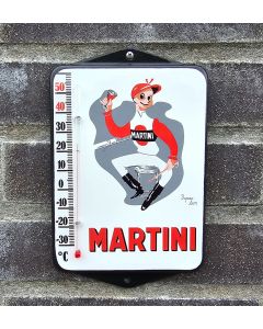 Martini thermomètre émaillée