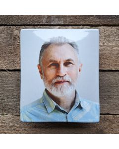 Photo émaillée pour une pierre tombale